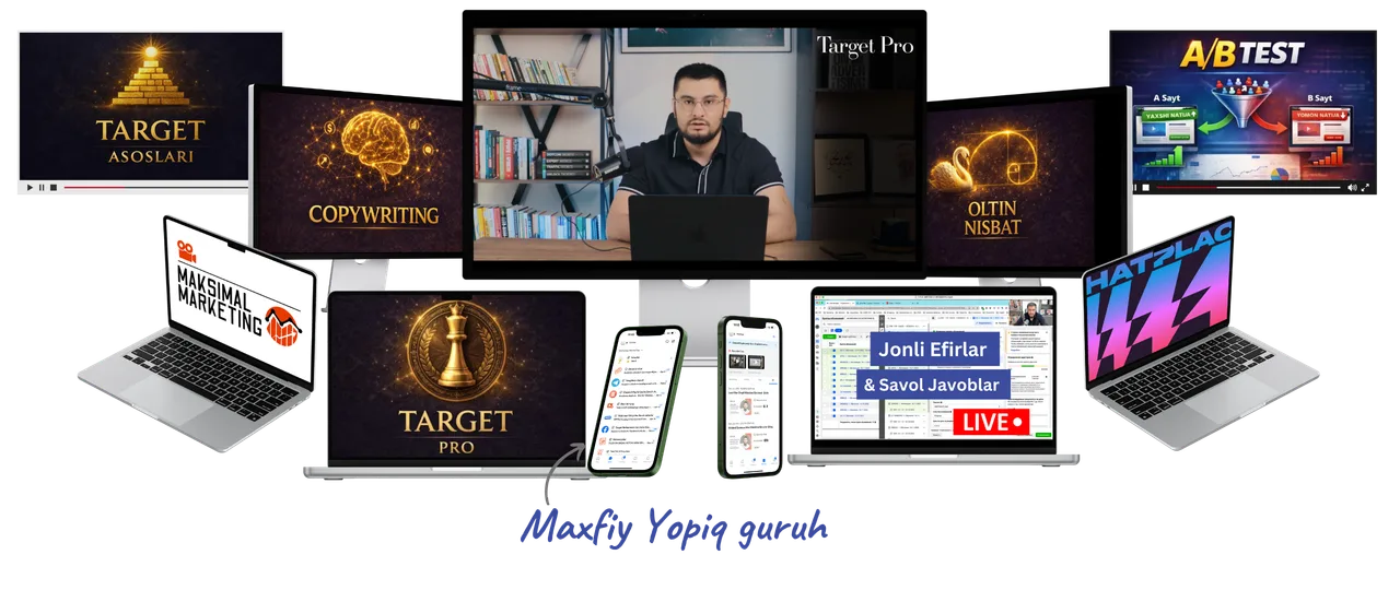 Target Pro — 6 kurs to'plami